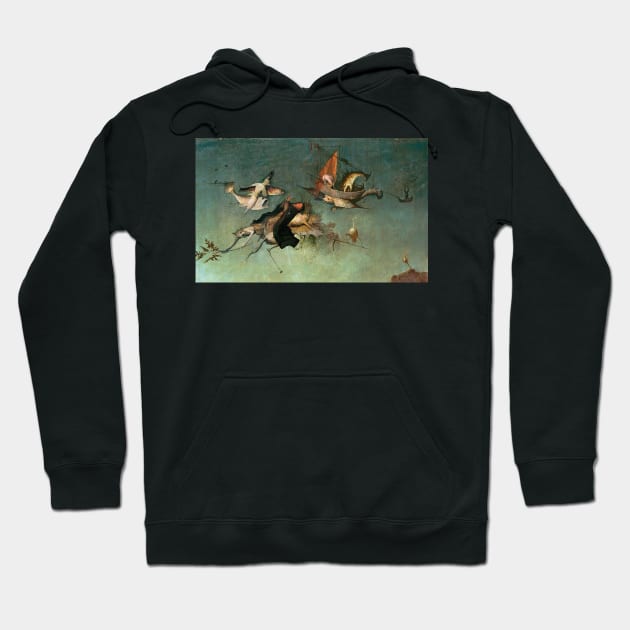 The Temptation of Saint Anthony detail - Hieronymus Bosch Hoodie by themasters